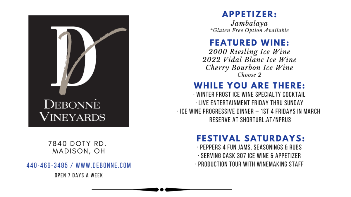 Ice Wine Festival 2023 Grand River Cellars Winery & Restaurant