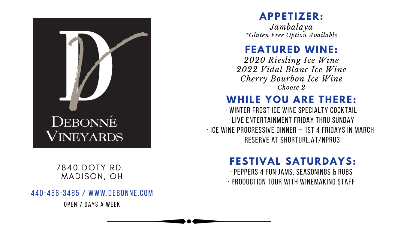 Ice Wine Festival Grand River Cellars Winery & Restaurant