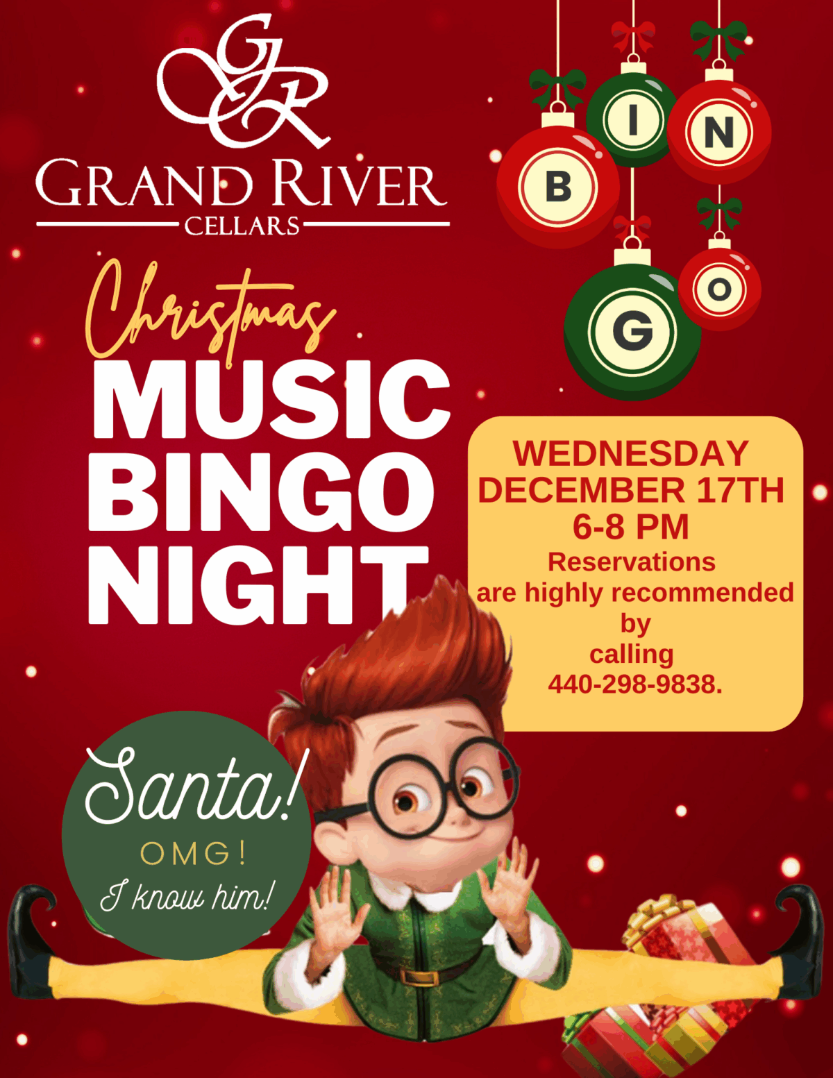 Music Bingo: Christmas Edition